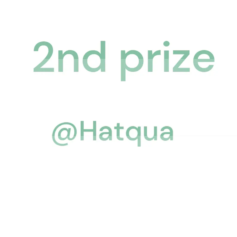 fanart for @hatqua for winning 2nd place by @_Zutoiri