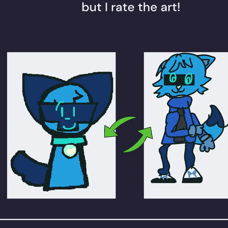 Redraw my Oc by @cool_cat103