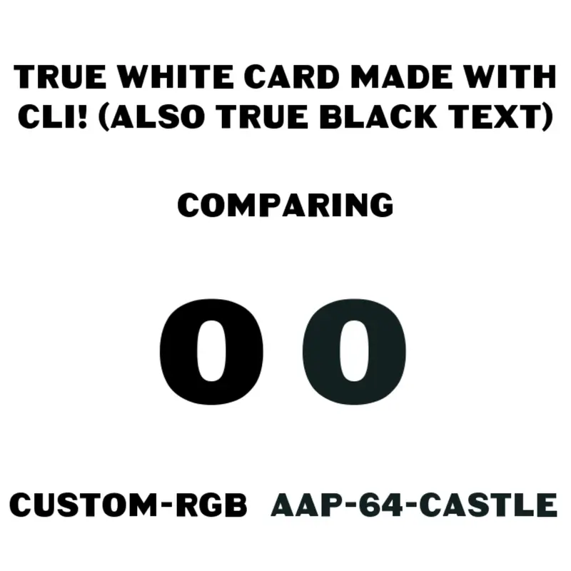 CLI black text by @Mateominixd_2012