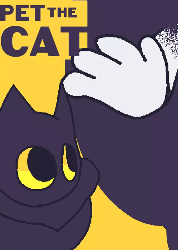Pet the cat by @someg