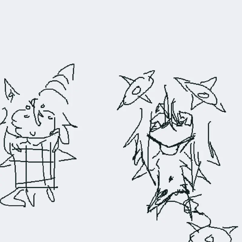 My new recent ocs say hi by @Nightmarethewolf