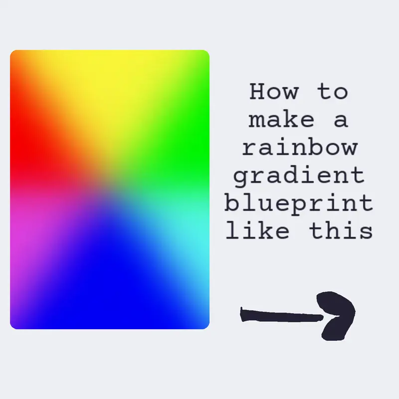 Rainbow gradient tutorial by @azaDB_th3m0th