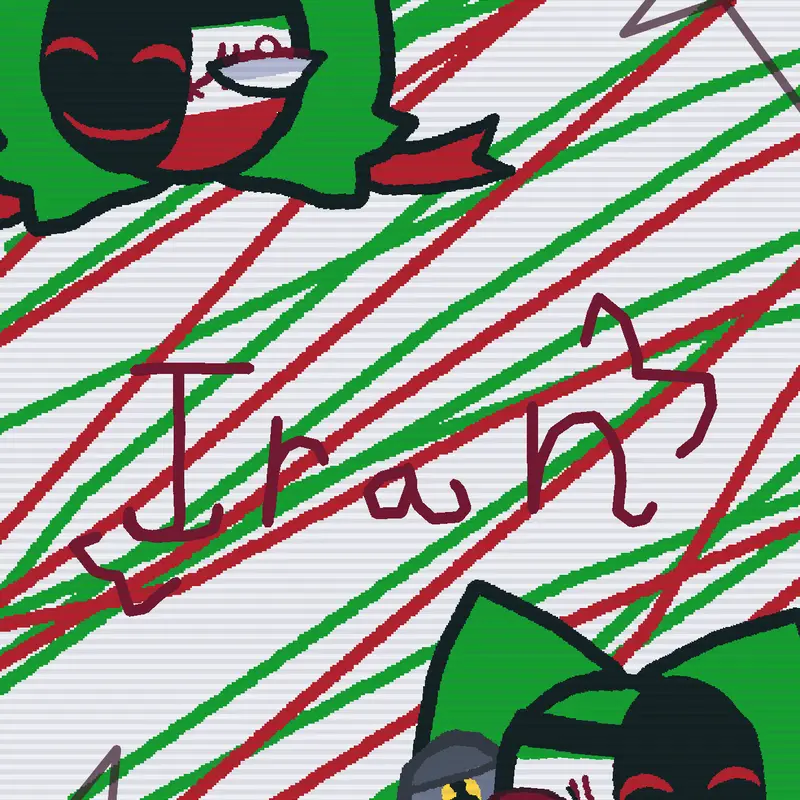 Iran fanart! by @TH3RM0_N3K0B4LLS