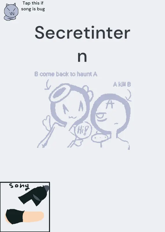 Secretintern original by candy by @3litte_123eyes_litteguy