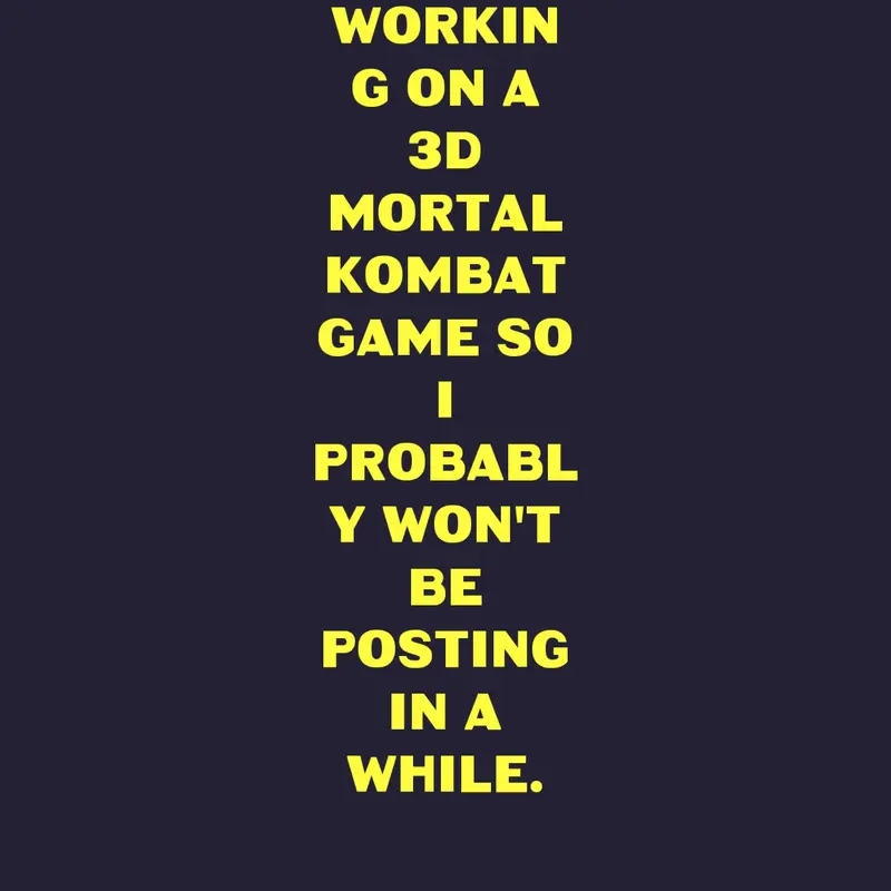 3D MORTAL KOMBAT IN CASTLE HERE I COME!! by @Ray-CProductions