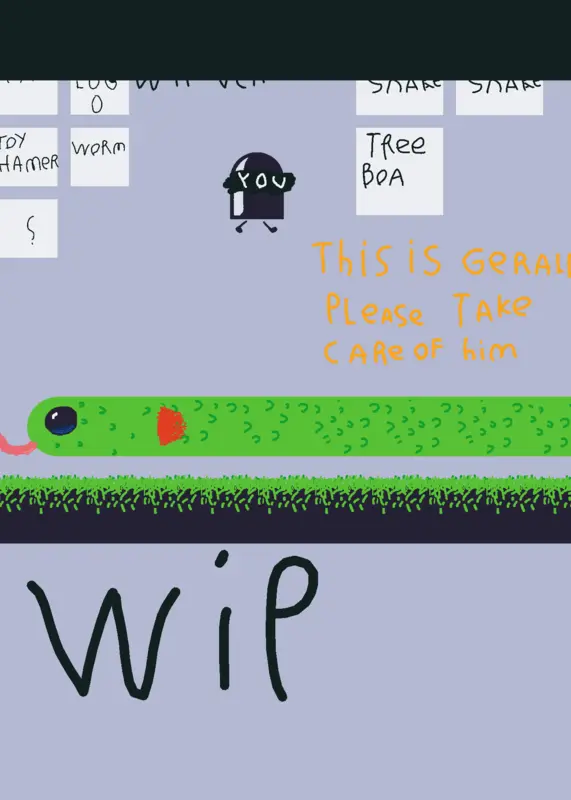 Snake! by @rainy_world_studio