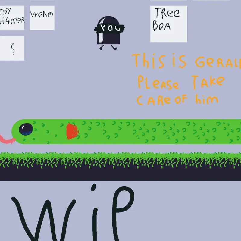 Snake! by @rainy_world_studio