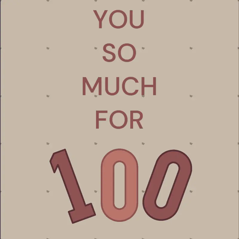 100 followers! by @marcus_2n2
