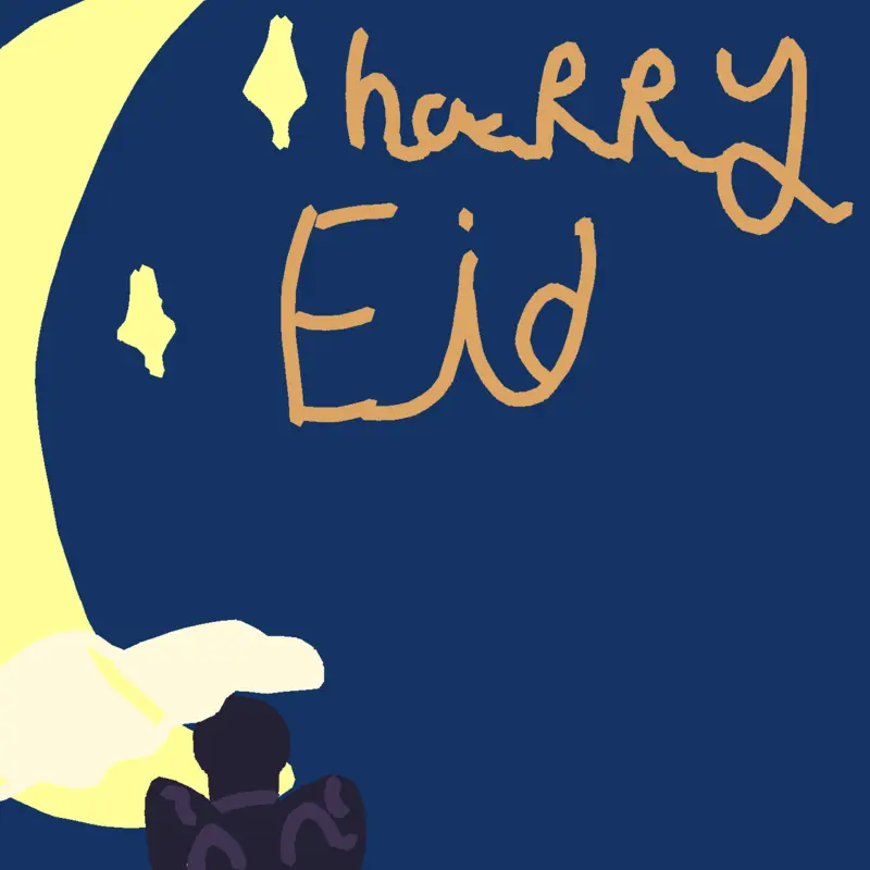 Happy eid to every single Muslim in the by @kittycatlvr