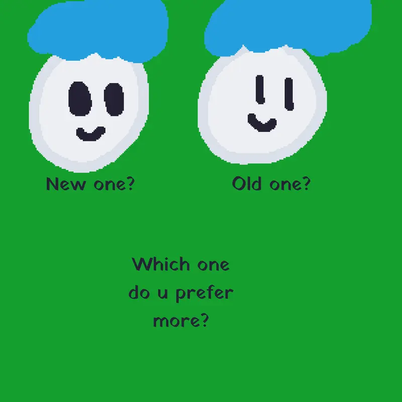 New vs old by @gamerkid07777