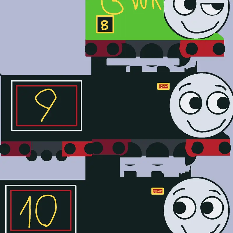 Free Duck Donald and douglas by @amtrakfanUwU256