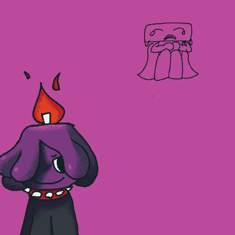 Waxwell by @rabbot_idk