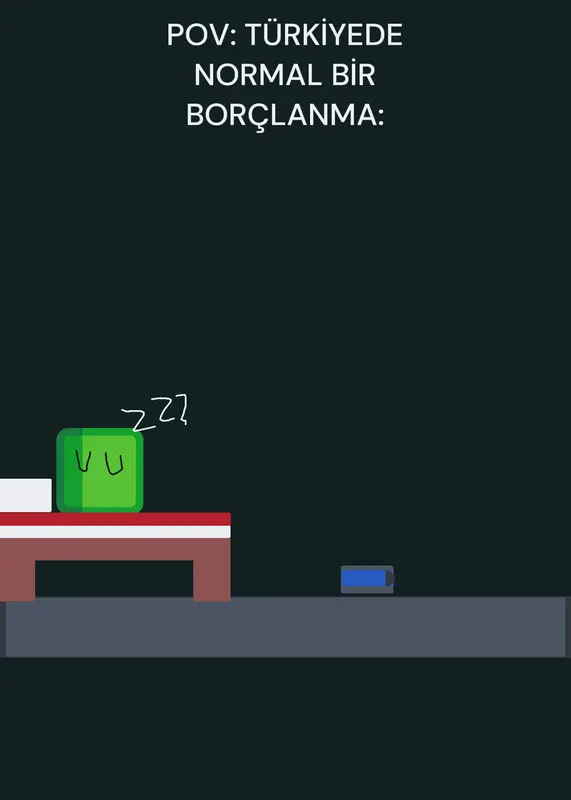 TÜRKİYEDE NORMAL BİR BORÇLANMA: by @DAMWANTED