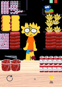 mukbang horror bart simpsoms