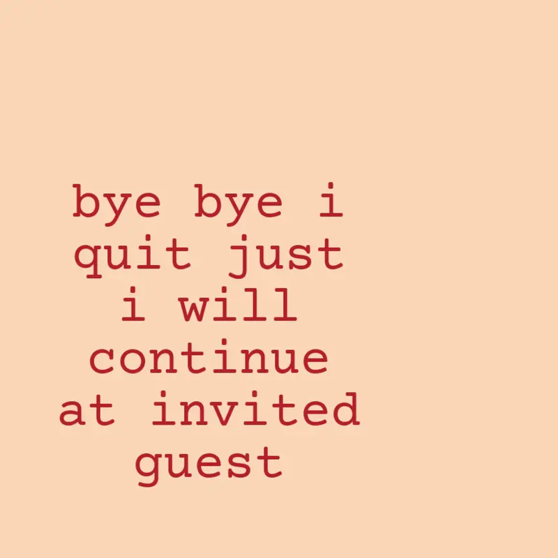 Game by @uninvited_guest