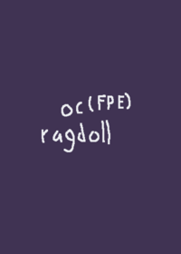 isa oc ragdoll (fpe oc)~°→