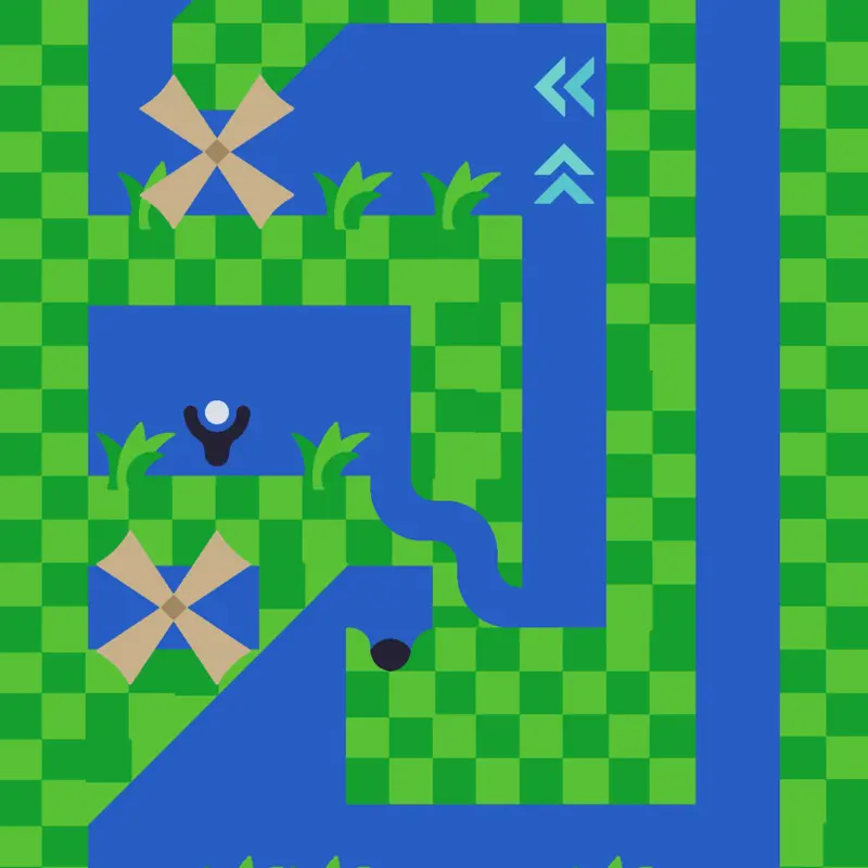 Golf maze by @glhh55