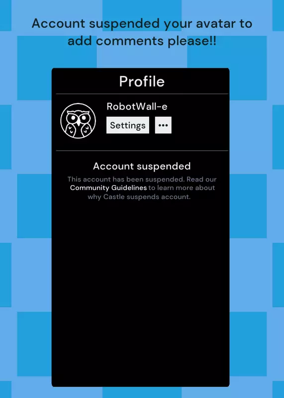 Avatar suspended by @RealWall-E