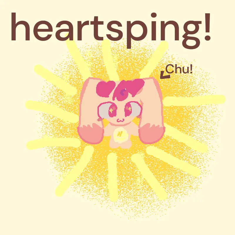 Heartsping by @nor_kitty_official