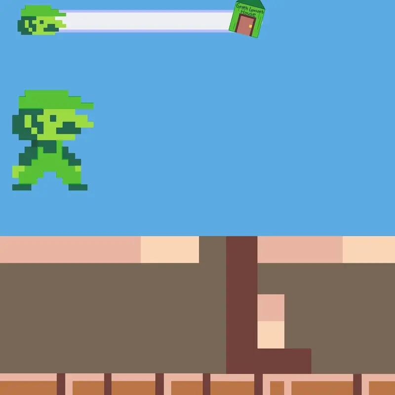 green lawson game by @Monsuer