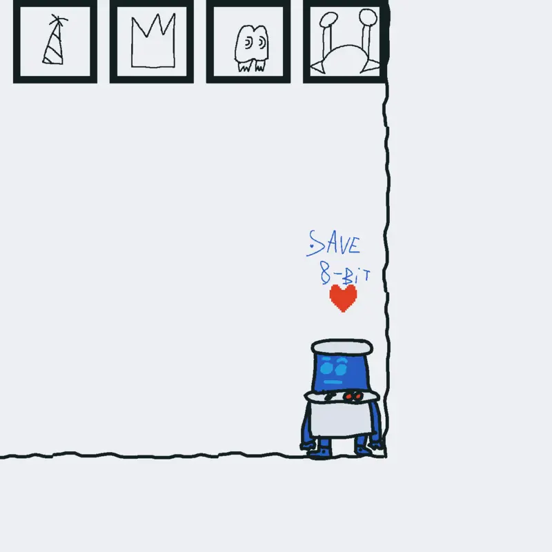 SAVE 8-BIT ❤️ by @IMADCHERIFI