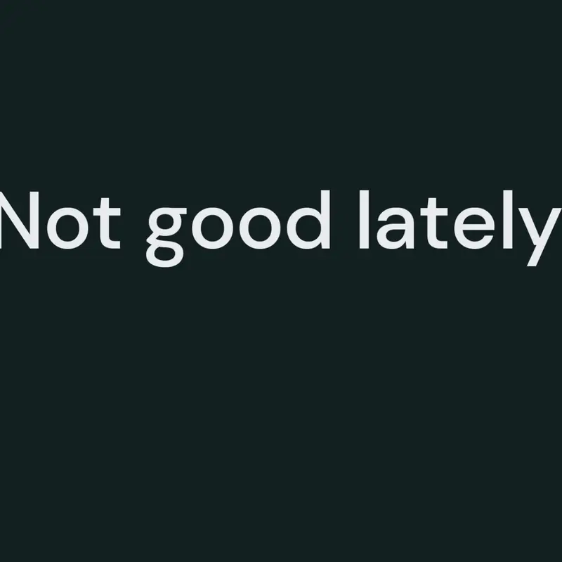 Not been good lately by @CupcakeGirlYT