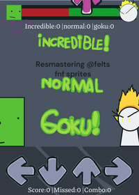 but the player is goku