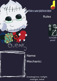 Add woe platform ideas!