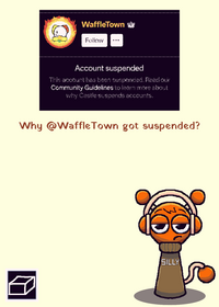 Why WaffleTown got suspended