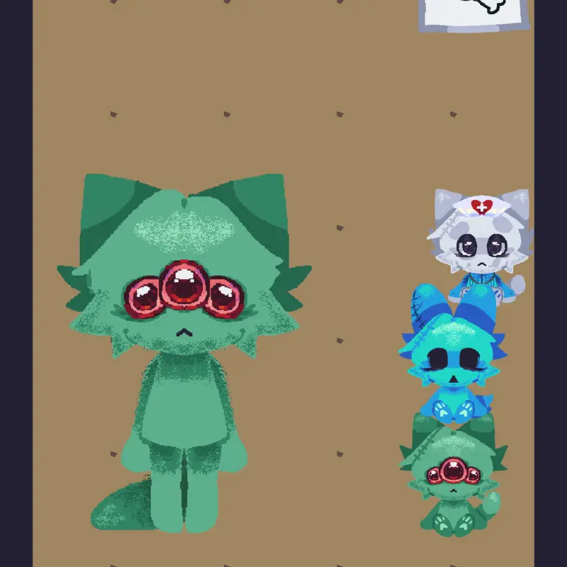 My first deck pls don't hate by @Forest_pawz_XD