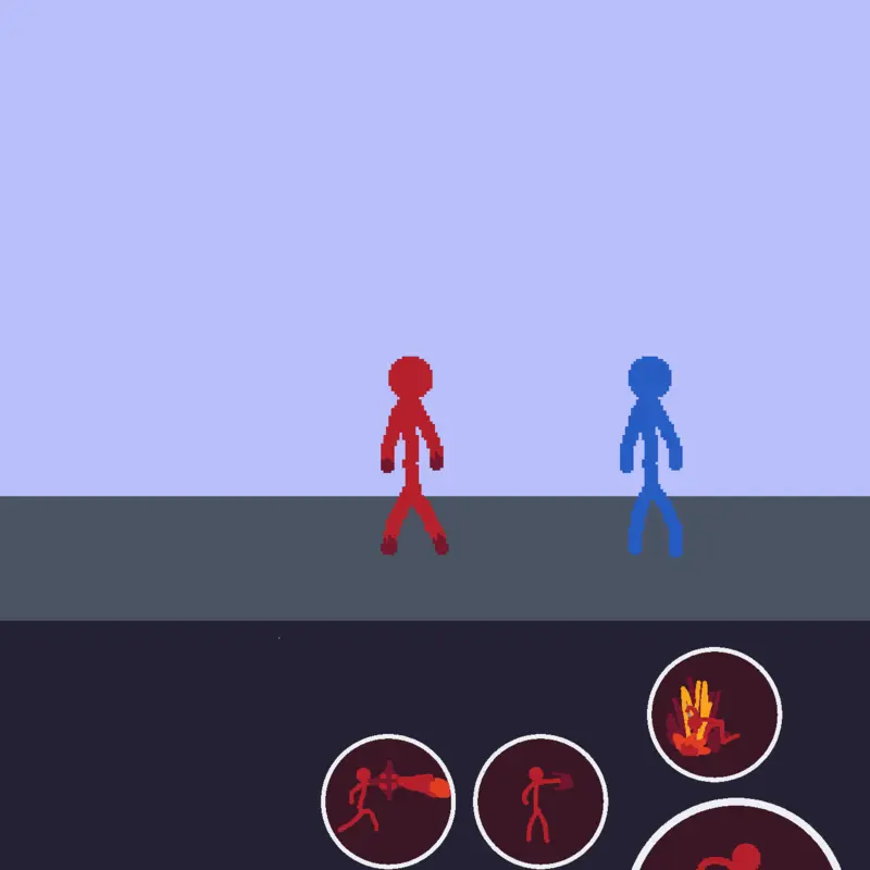 Stickmen Fighting Game! by @Zenin_Naoya