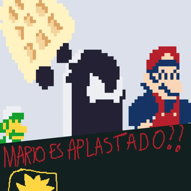 MARIO ES APLASTADO!! by @Santycraft6639