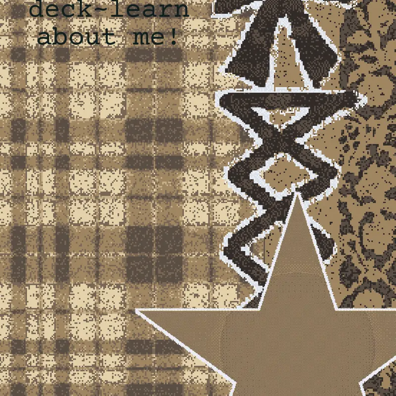 Main deck~ More about me!! by @Coolkittyj
