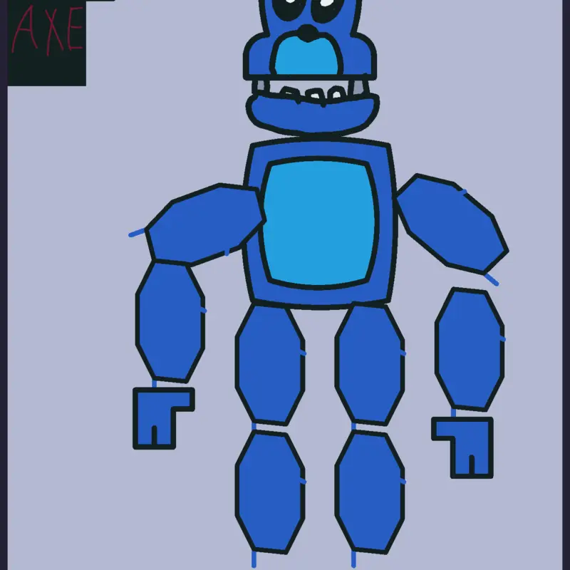 Poorly made bonnie ragdoll by @catalin_design_pro