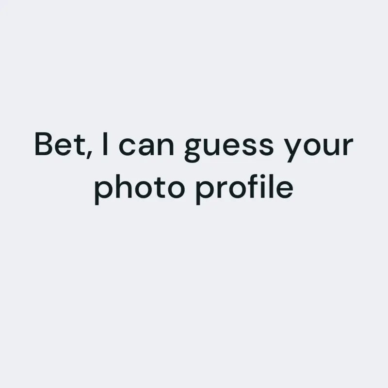 Guess my profile by @Gabutmen2024