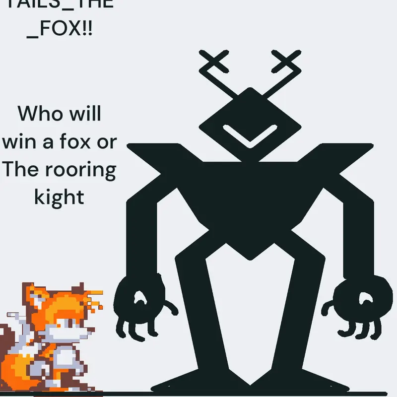 Qna fight by @the_rooring_kight