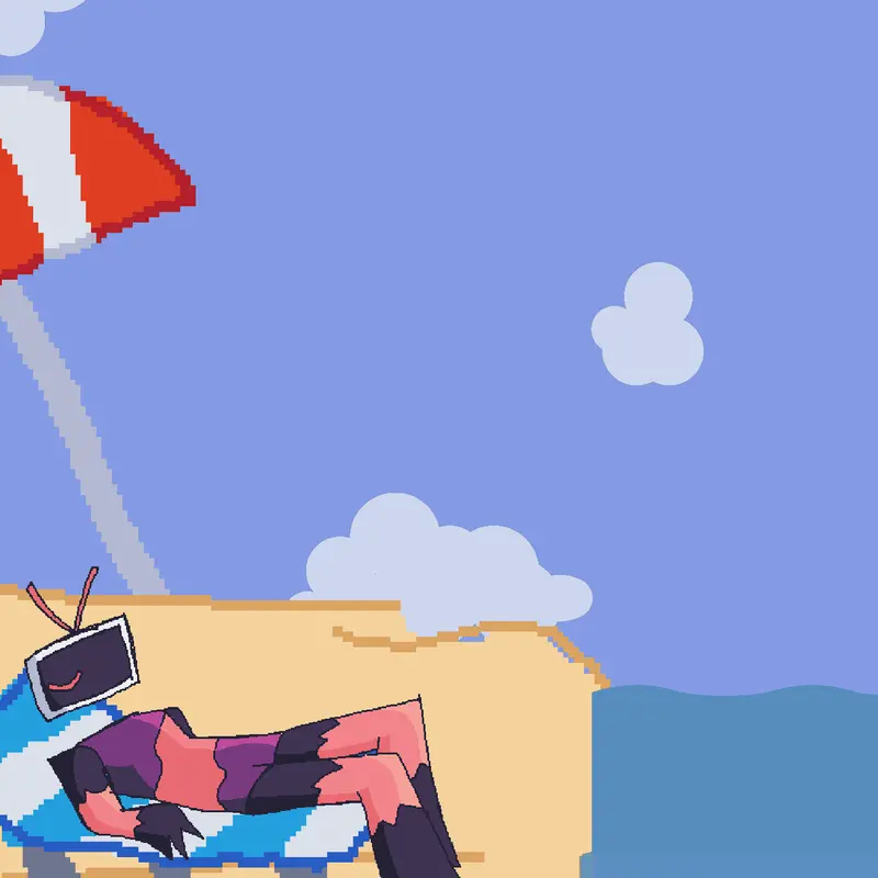 Snip is on the floating island by @o_goober