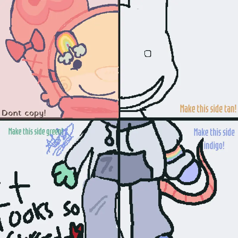 Yay cursed intern by @PIERROT_XD