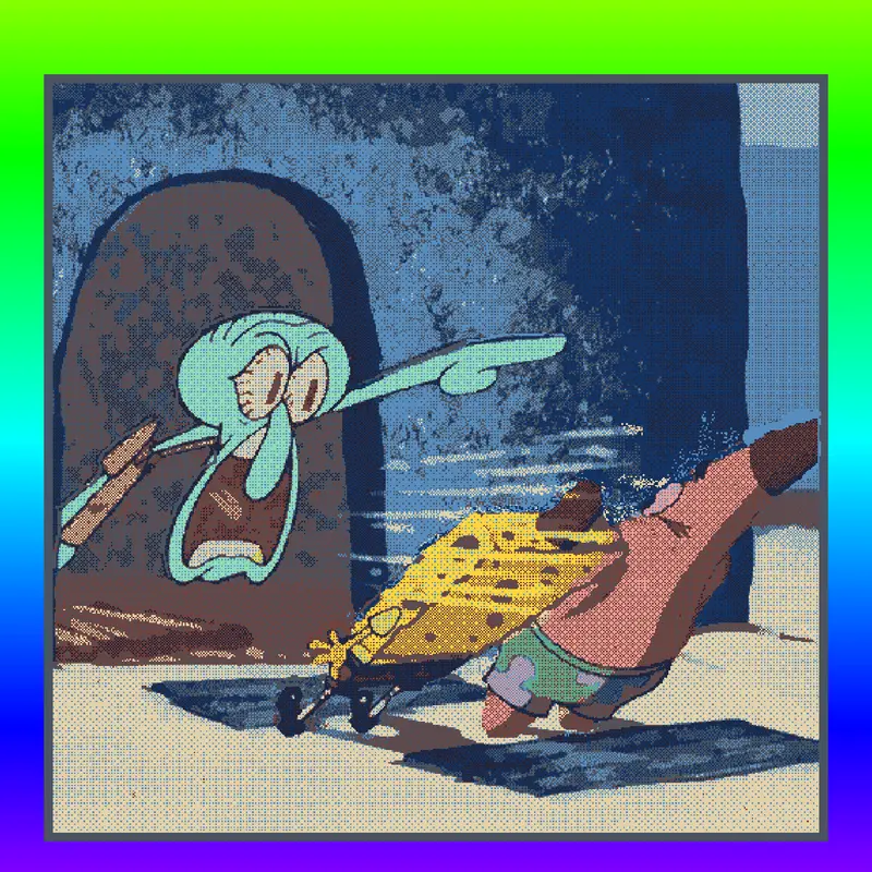 Squidward by @kwy