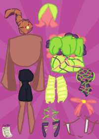 Dandys world dress up