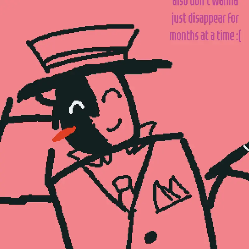 im not back no go away by @ne0coded