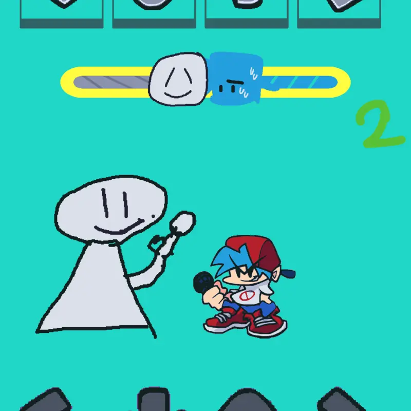 Fnf battle mode by @mmkmw