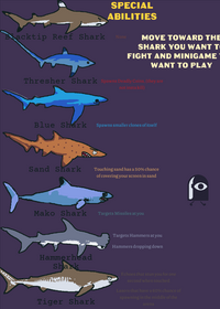 Shark BOSSFIGHTS....Credits to Davizoca_XD...