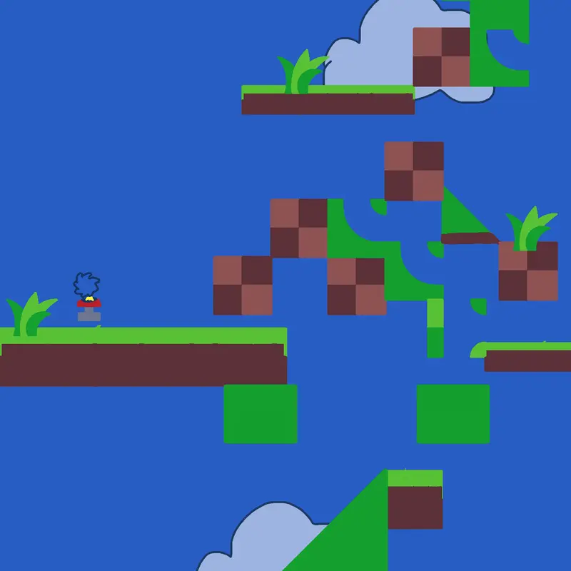 my first deck is about sonic’s golf play by @GINGER_omg_weekend