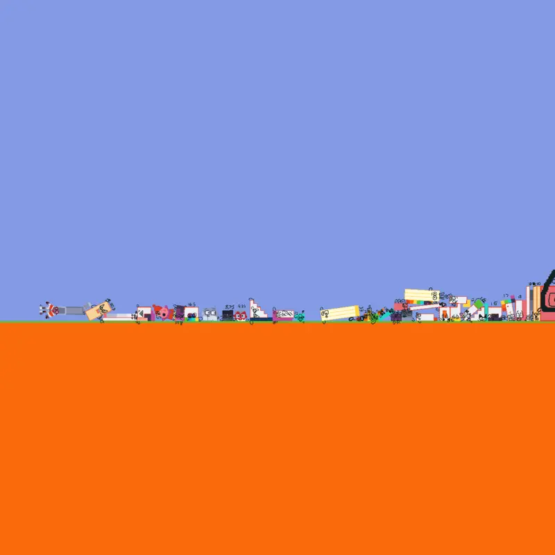 Numberblocks Lava by @fabricio917