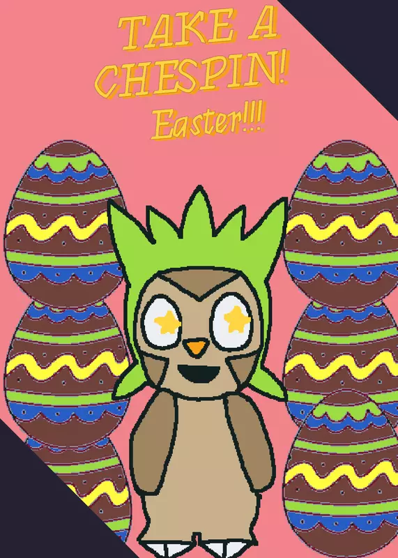 Take a chespin by @Dr_Sylveon_studios
