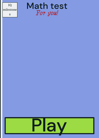 Untitled math game