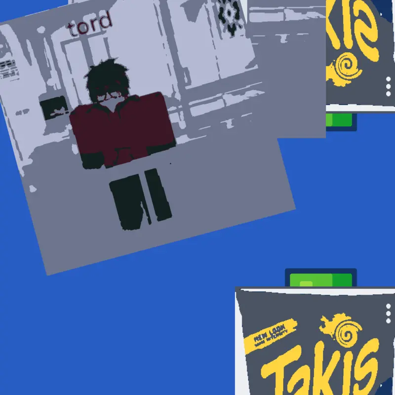 Go on and don't touch the blue takis! by @ered