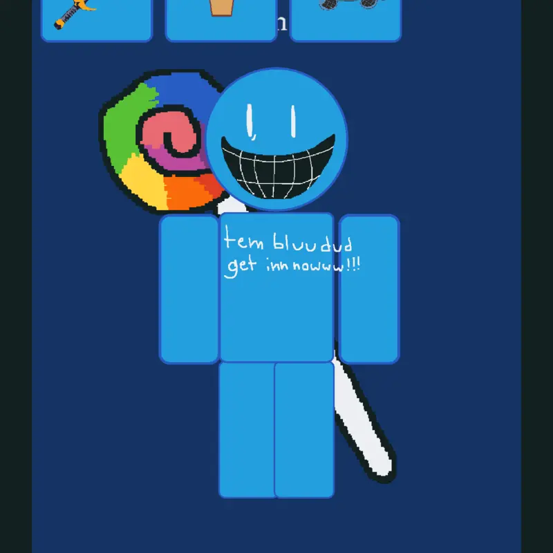 Bluudud The Ice Cream Boy - SOTBlueM by @Lucy_biggestfan