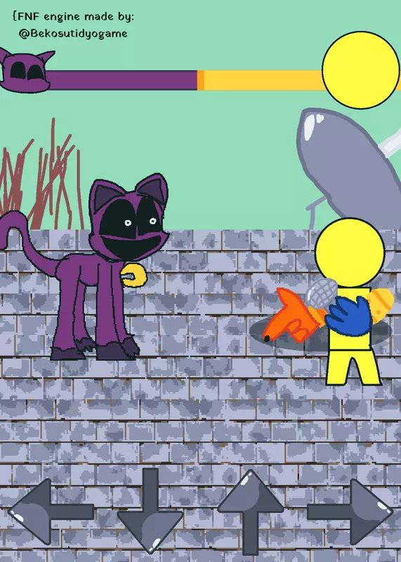 Catnap fnf by @Beko_Sutidyo_Game